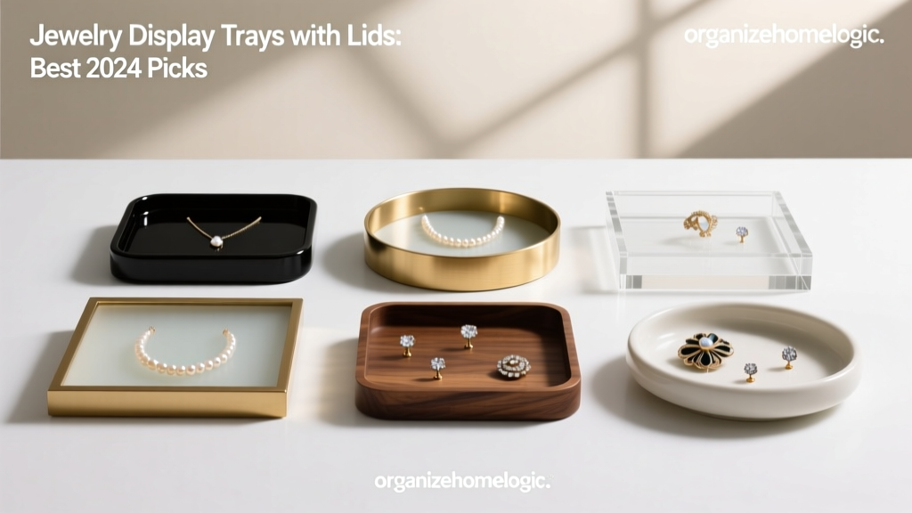 Jewelry Display Trays with Lids: Best 2024 Picks