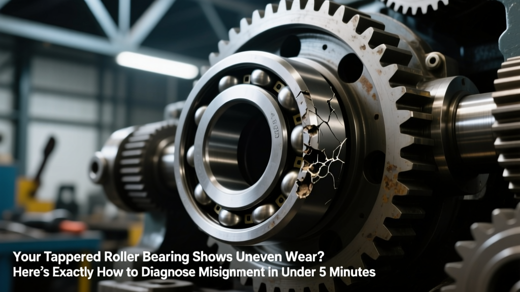 Diagnose Tapered Roller Bearing Misalignment in 15 Min