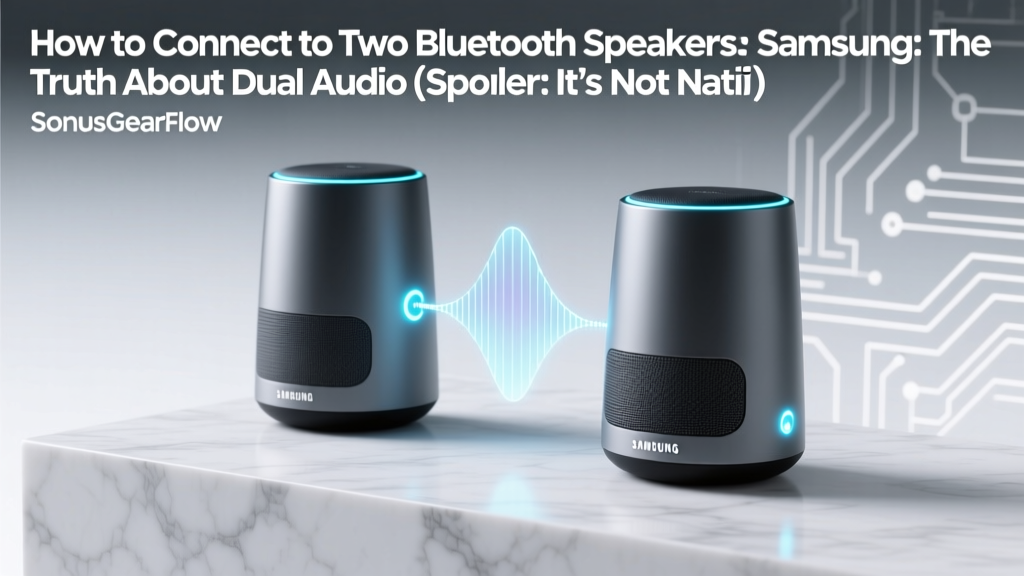 How to Connect Two Bluetooth Speakers on Samsung (2026)