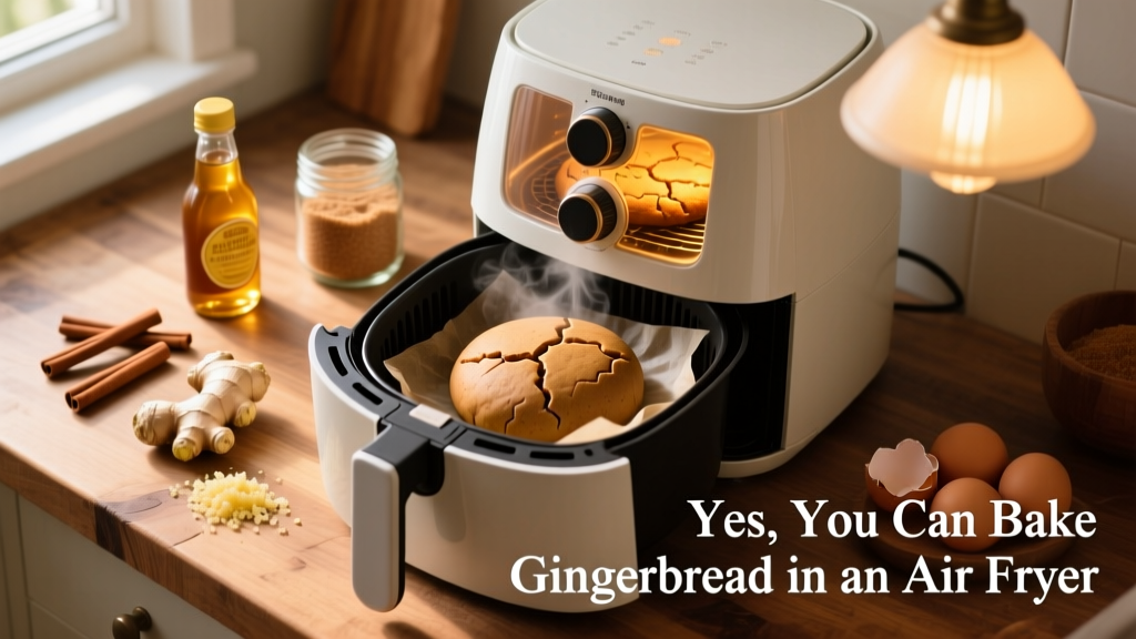Bake Gingerbread in Your Air Fryer — Easy & Fast!