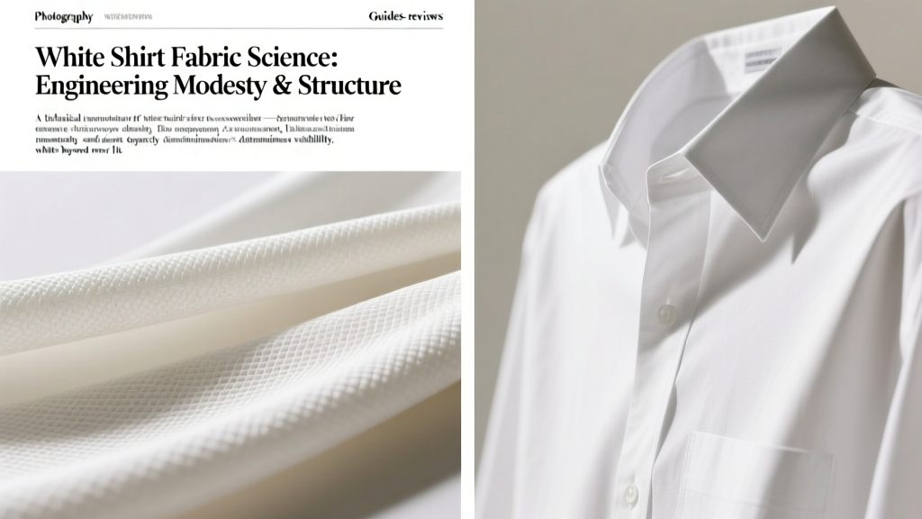 White Shirt Fabric Science: Engineering Modesty & Structure
