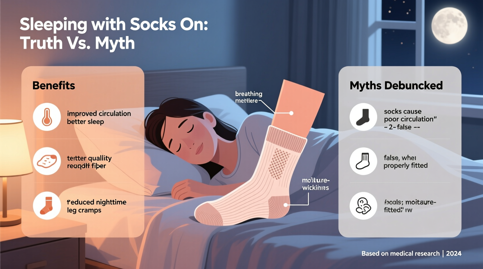 Is It Bad To Sleep With Socks On