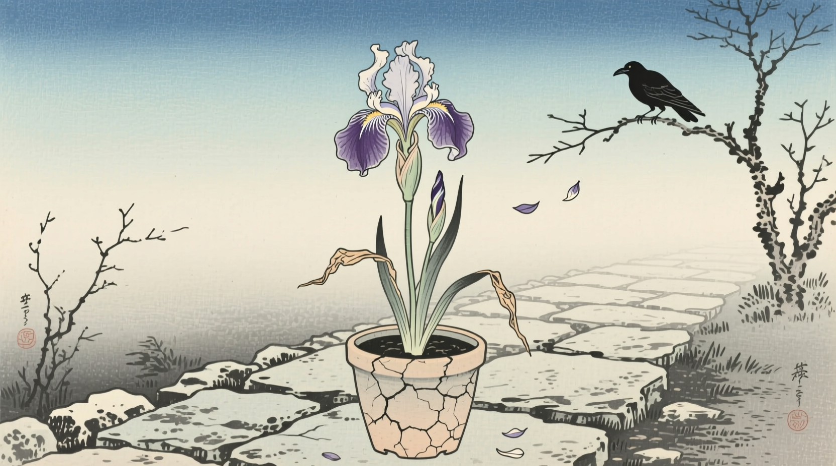 iris not blooming