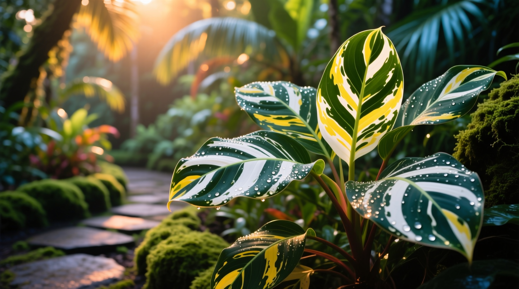 varigated plants