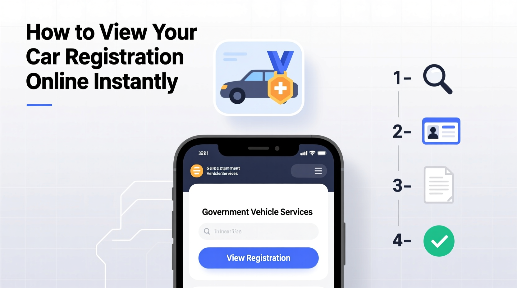 how can i see my car registration online