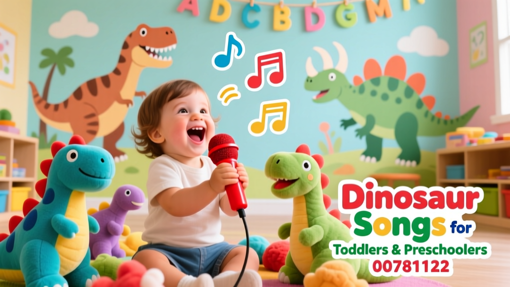 Dinosaur Songs for Toddlers and Preschoolers: Developmentally Appropriate Music That Builds Language, Movement, and Early Science Understanding