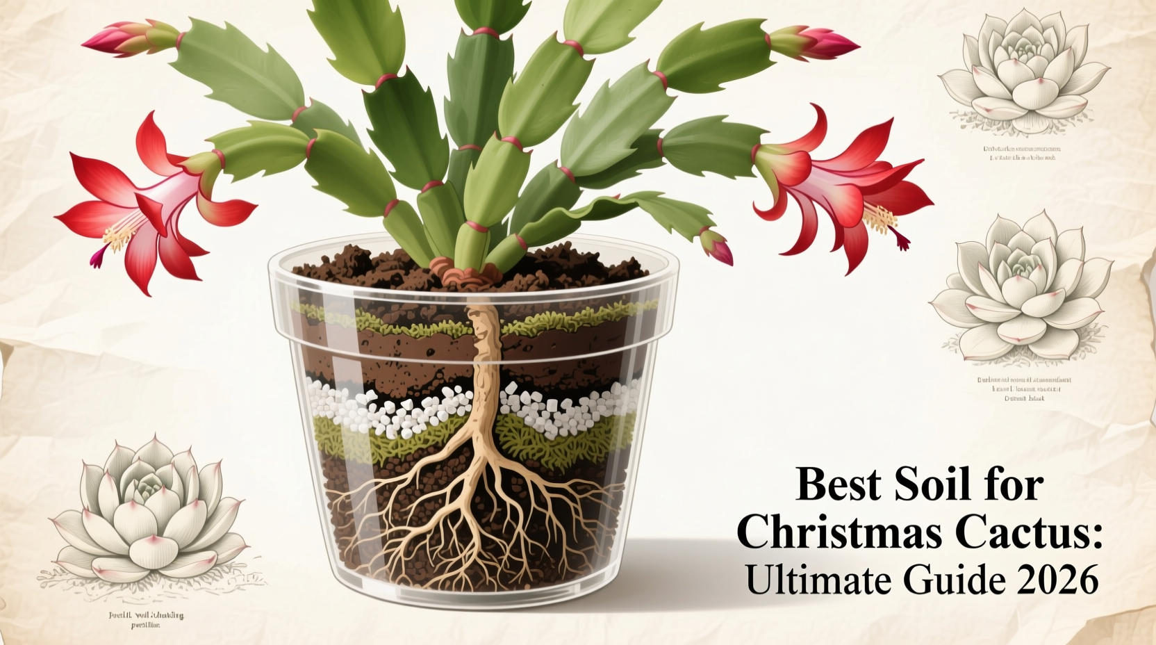 Christmas Cactus Soil: 5 Secrets | TheHomeSprouts