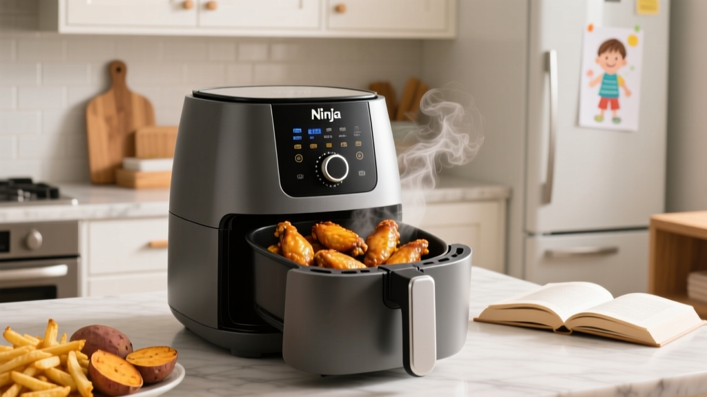 Is the Ninja 10 Qt Air Fryer Big Enough for a Family?