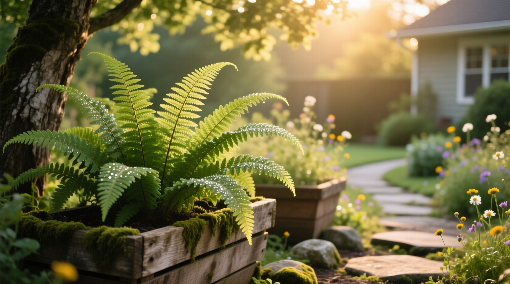 outdoor home depot ferns