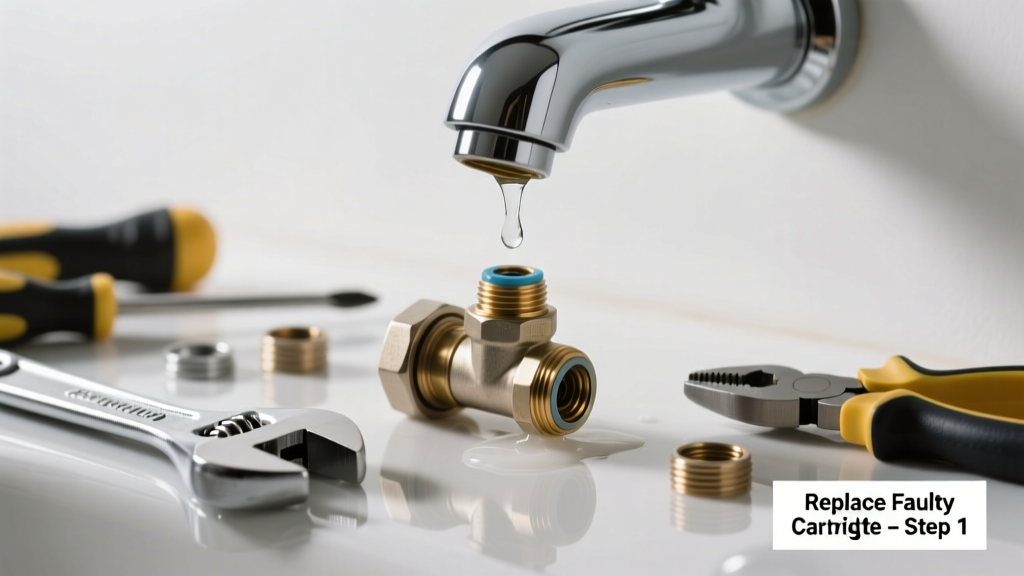 Fix a Dripping Shower: Replace the Faulty Cartridge or Valve