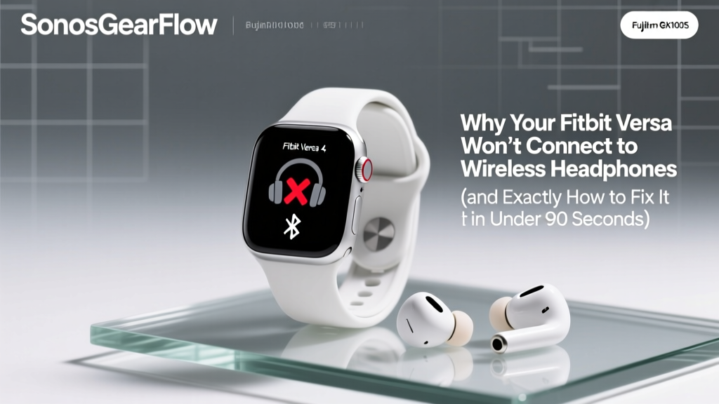 How To Connect Fitbit Versa To Wireless Headphones (2026)