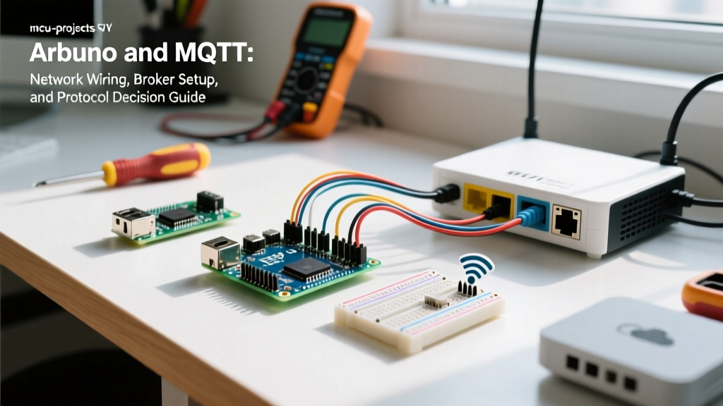 Arduino and MQTT: Network Wiring, Broker Setup, and Protocol Decision Guide