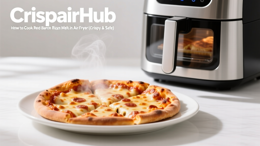 Red Baron Pizza Melt in Air Fryer (Crispy & Safe)