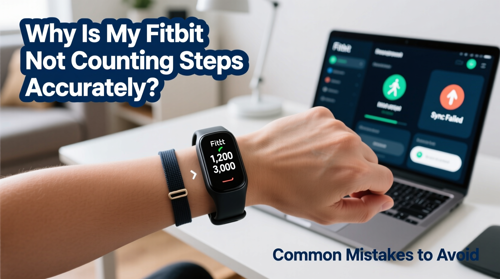 why is my fitbit not counting steps accurately common mistakes to avoid