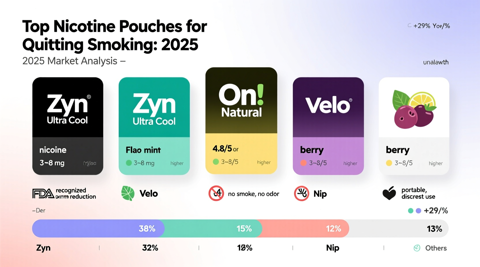 Top Nicotine Pouches for Quitting Smoking: 2025 Market Analysis