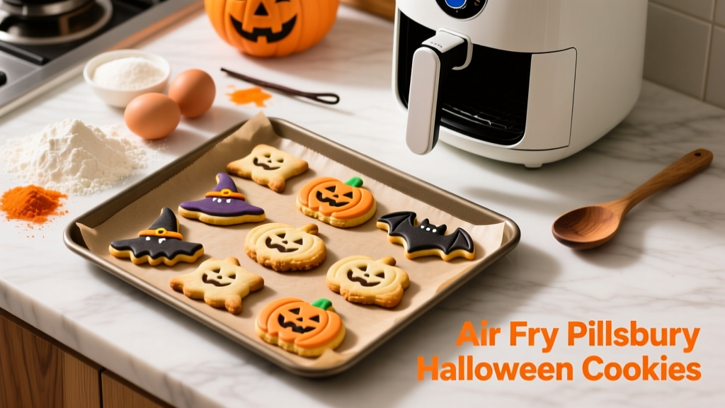 Air Fry Pillsbury Halloween Cookies (Crispy & Easy!)