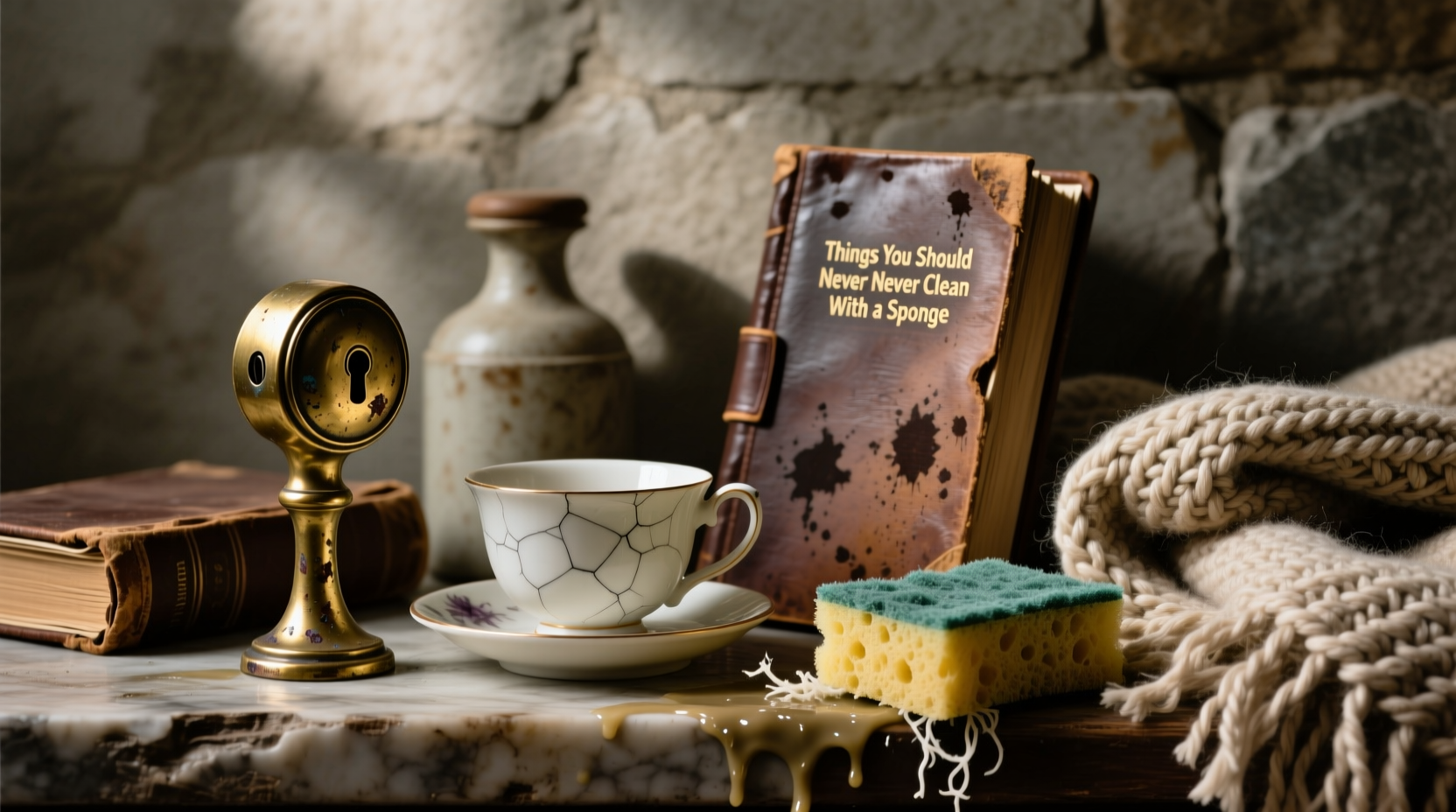 things you should never clean with a sponge