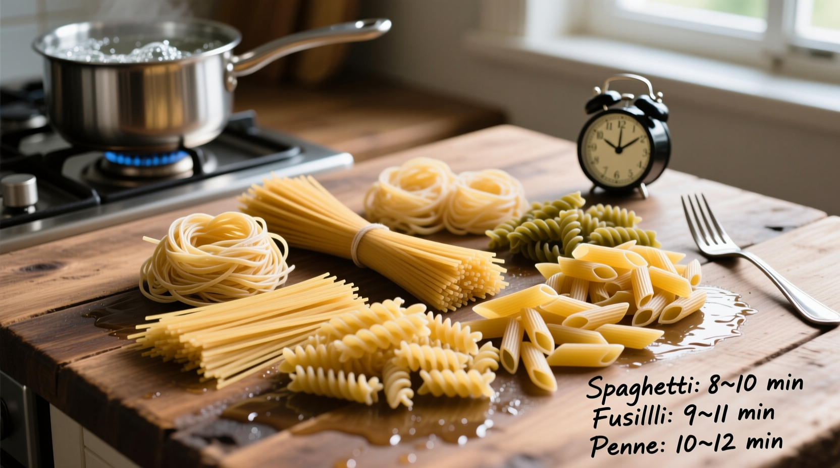 how long do pasta take to cook