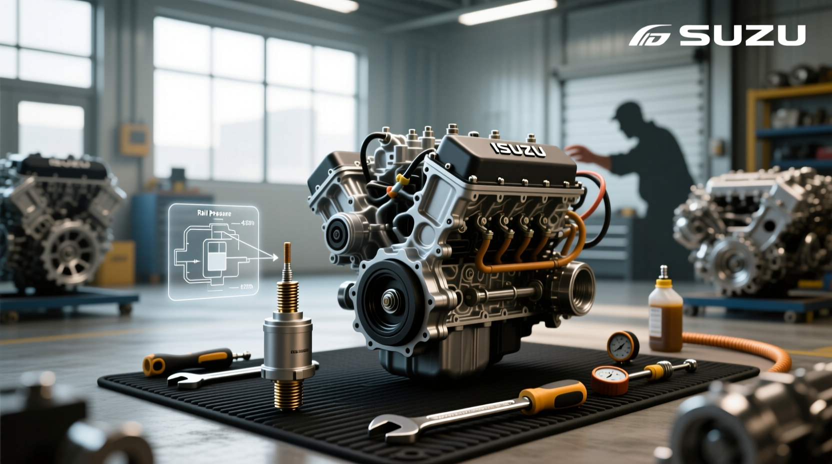 Isuzu 4JX1 Sensor: Where Is the Oil Rail Pressure Sensor? Buying Guide