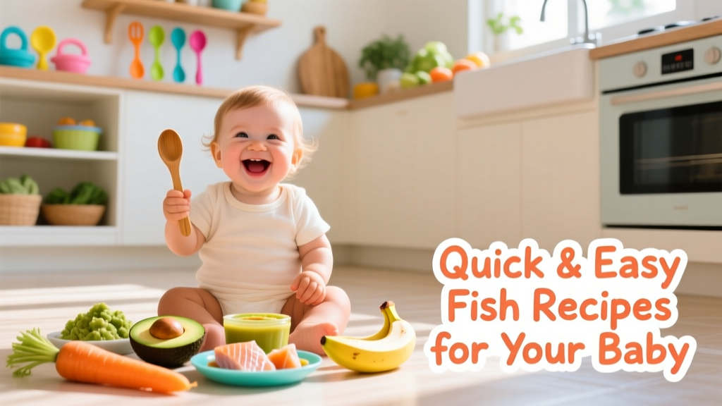 Quick and Easy Fish Recipes for Your Baby: Nutritionist-Approved, Pediatrician-Tested Meals from 6 to 24 Months