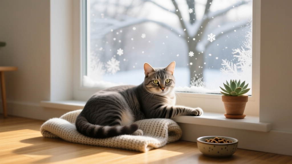 How to Understand Cat's Behavior Winter Care
