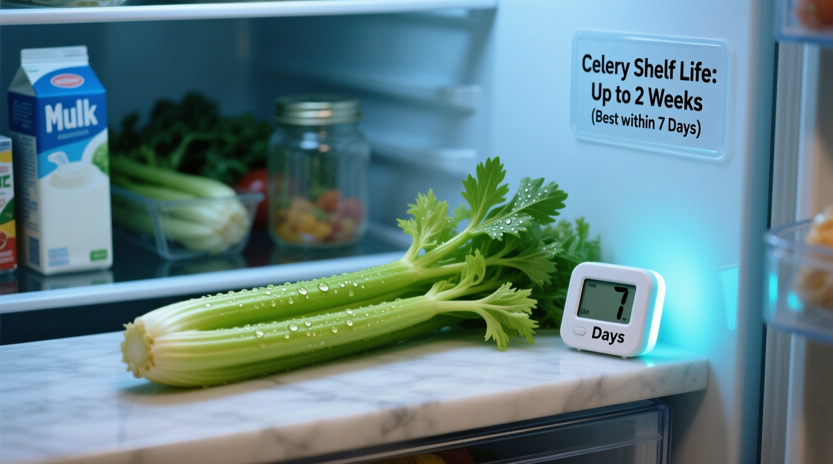 celery shelf life in the refrigerator explained