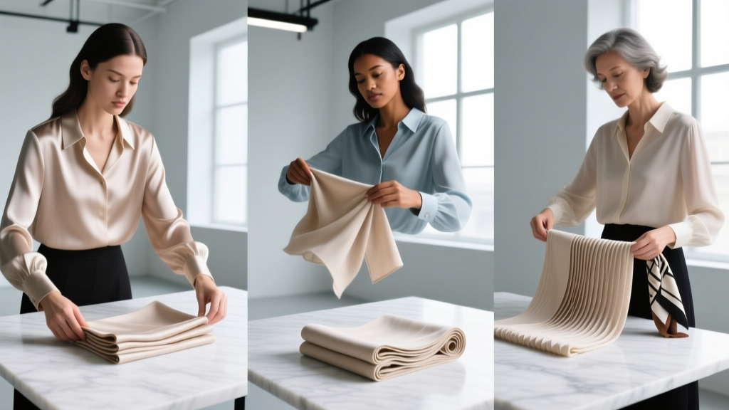 How to Fold Blouses for Travel Without Creasing