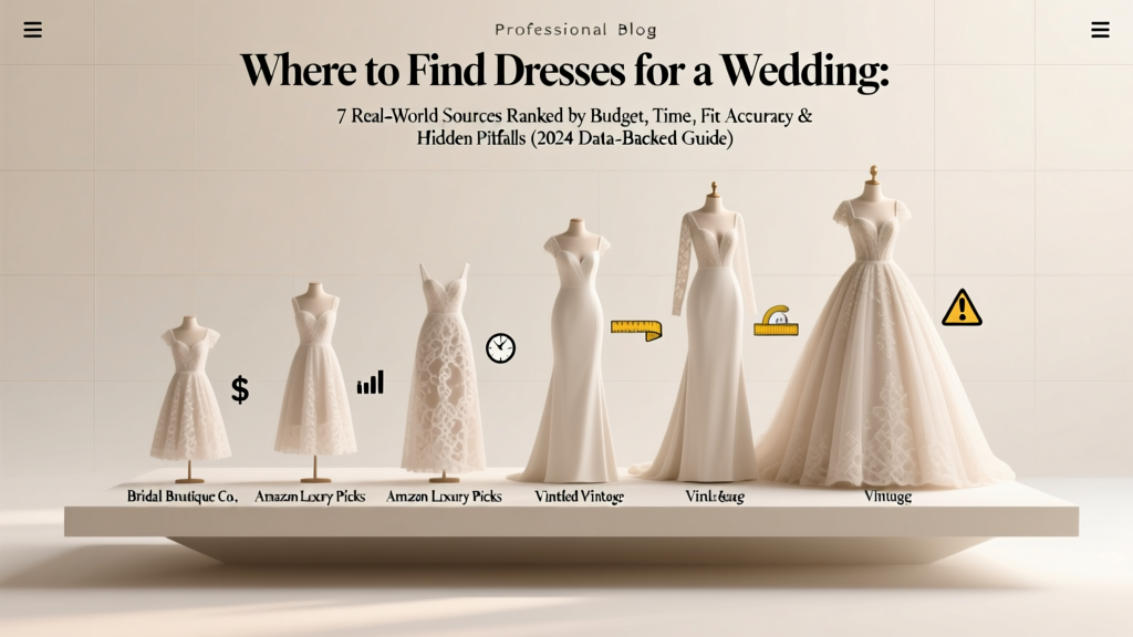 Wedding Dresses: 7 Best Sources Ranked (2026)