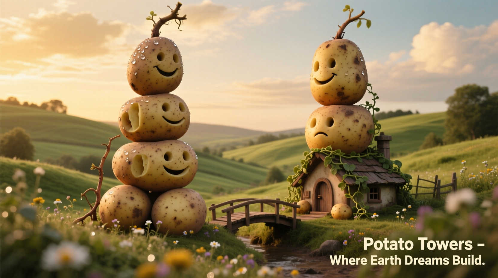 Potato Towers: Maximize Yield in Minimal Space