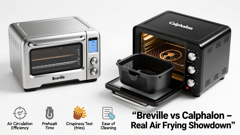 Breville vs Calphalon Toaster Oven: Real Air Frying Showdown