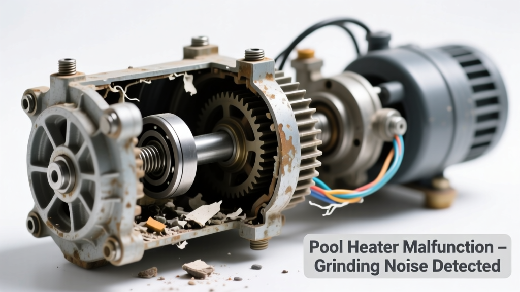 Pool Heater Not Heating & Making Grinding Noise