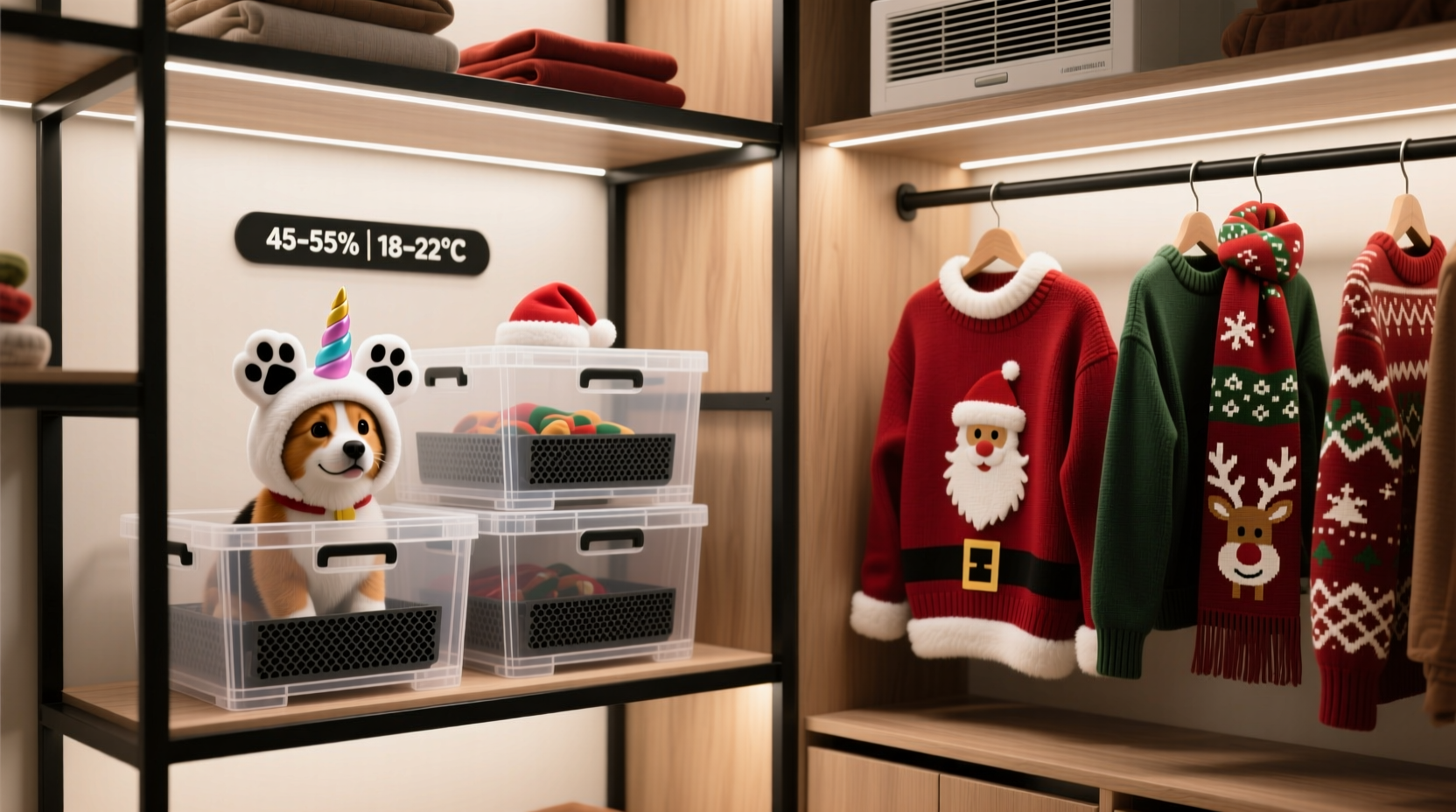 closet organization tips scent safe pet human costume storage