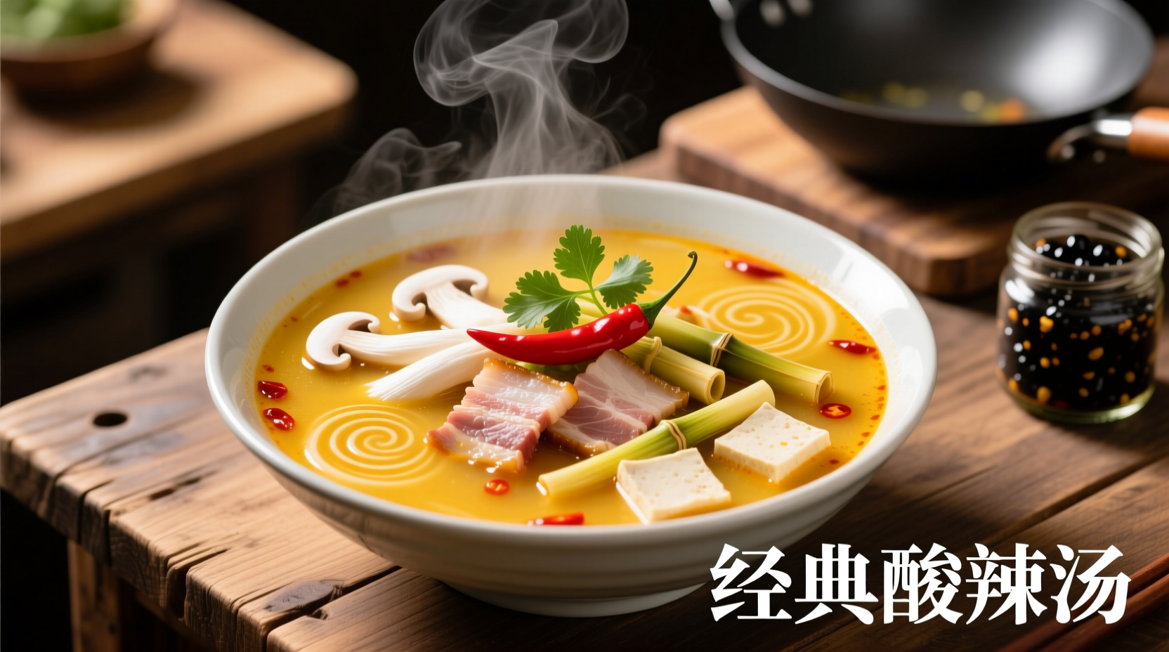 how to make classic hot and sour soup from scratch