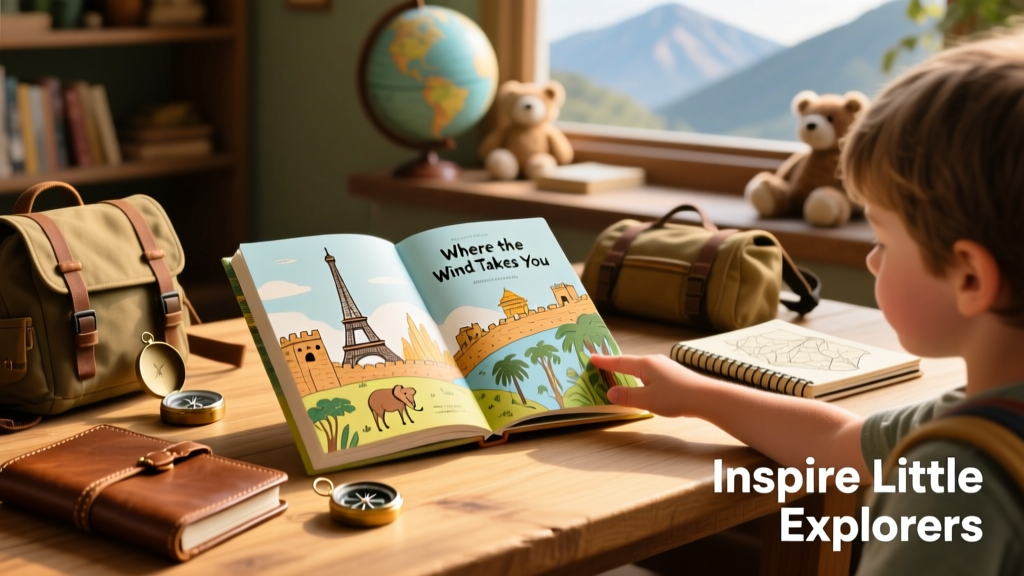 How Travel-Themed Children’s Books Spark Real-World Adventure in Kids Aged 4–12