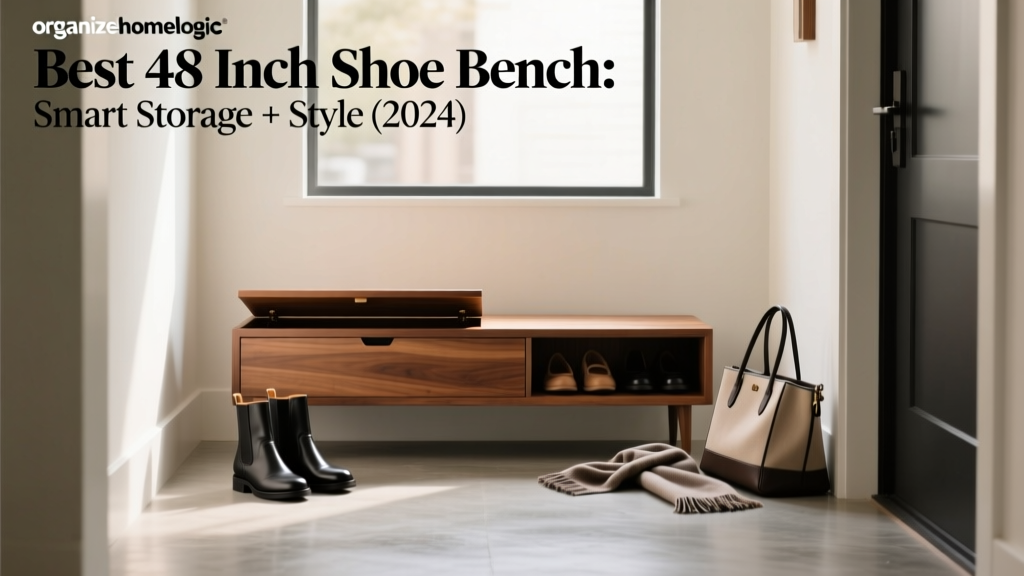 Best 48 Inch Shoe Bench: Smart Storage + Style (2024)