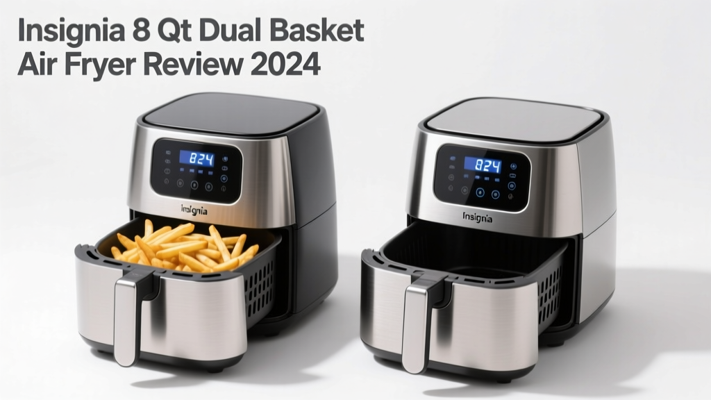 Insignia 8 Qt Dual Basket Air Fryer Review (2026)