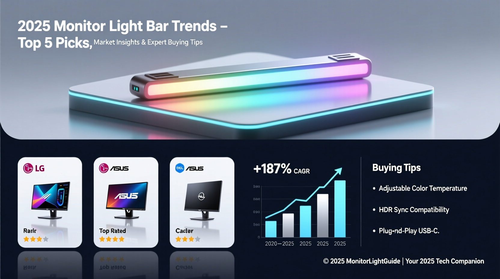 2025 Monitor Light Bar Guide: Top Picks, Market Analysis & Buying Tips