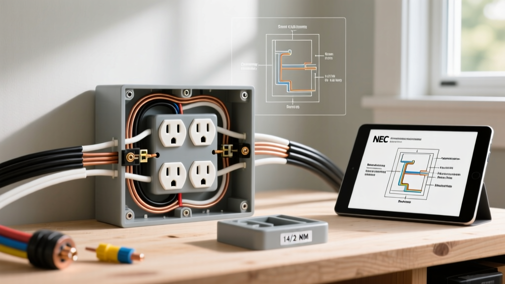 How to Wire a Four Outlet Electrical Box: Diagram & NEC Guide