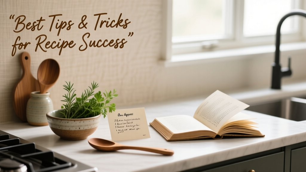 Best Tips & Tricks for Recipe Success: Science-Backed Strategies from Professional Kitchens and Home Test Kitchens