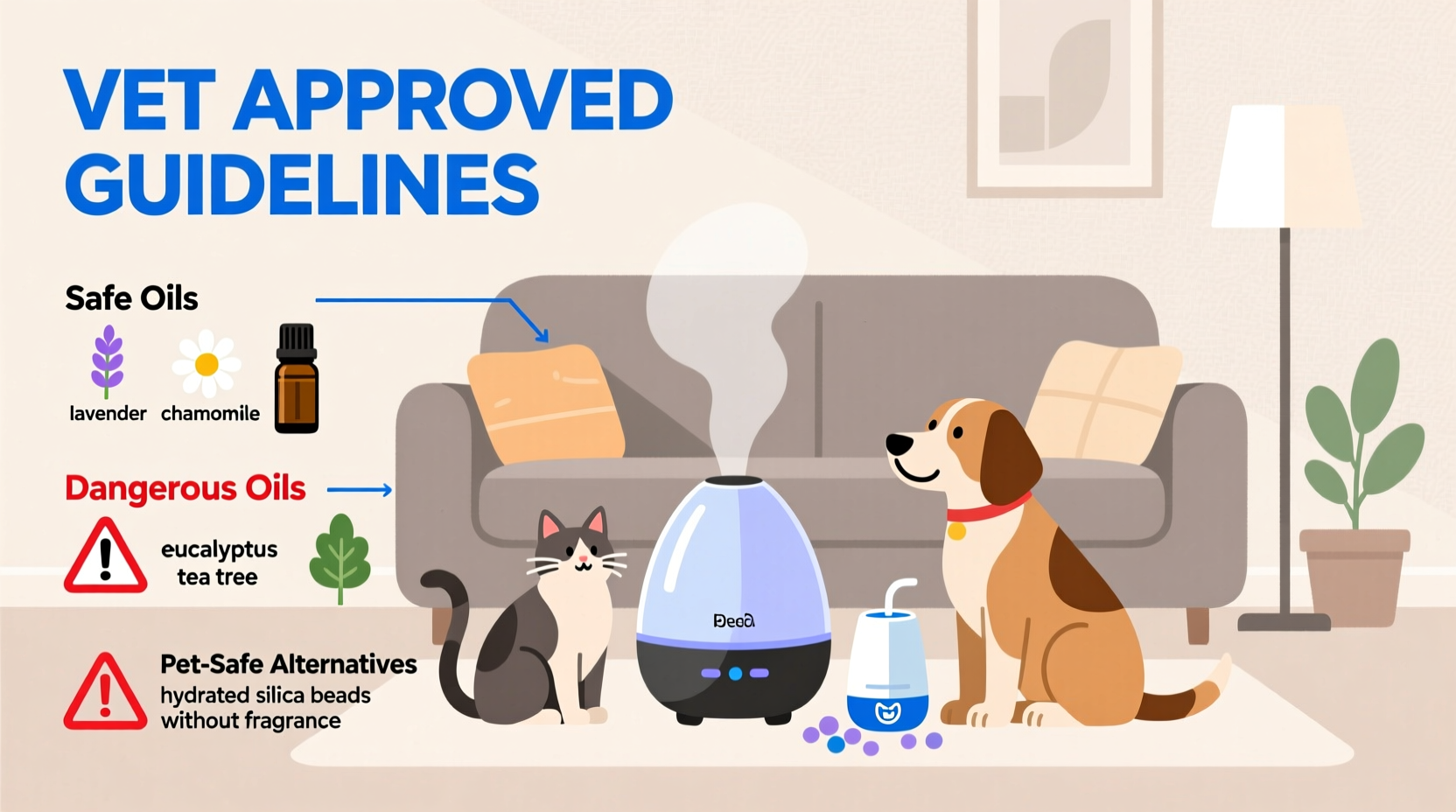 are essential oil diffusers safe around pets vet approved guidelines and alternatives