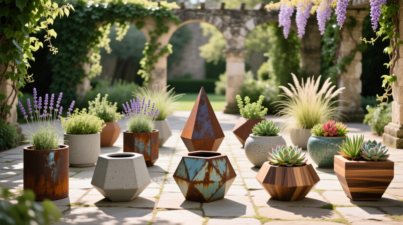 24 outdoor planter