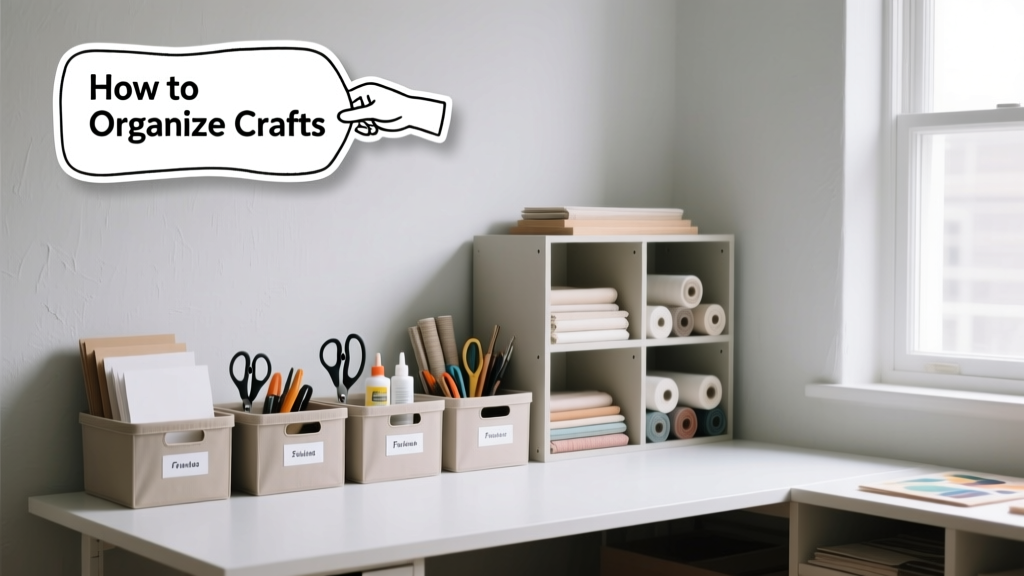 Craft Organization Tips for Artists & Makers