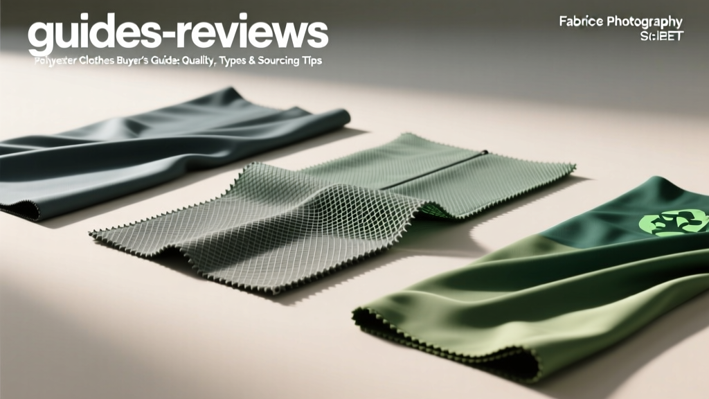 Polyester Clothes Buyer’s Guide: Quality, Types & Sourcing Tips