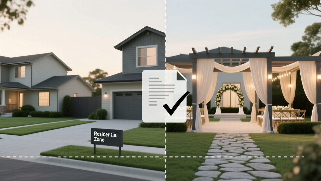 Wedding Venue on Residential Land: Legal Paths (2026)