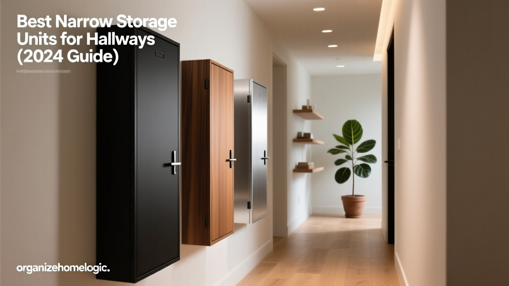 Best Narrow Storage Units for Hallways (2024 Guide)