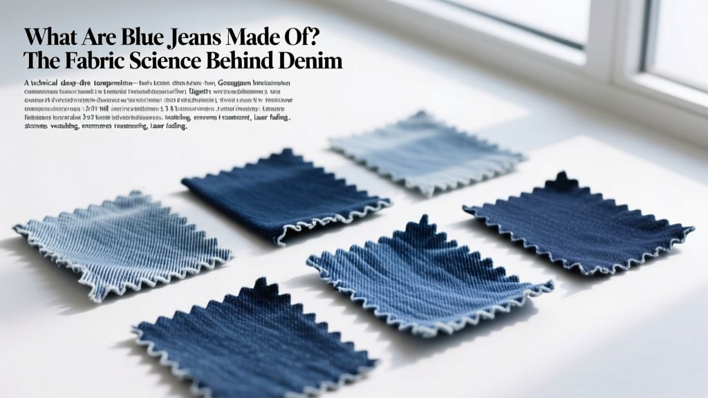 What Are Blue Jeans Made Of? The Fabric Science Behind Denim