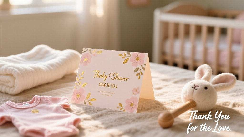 The Pediatric Nurse’s Practical Guide to Writing Meaningful Baby Shower Thank You Notes