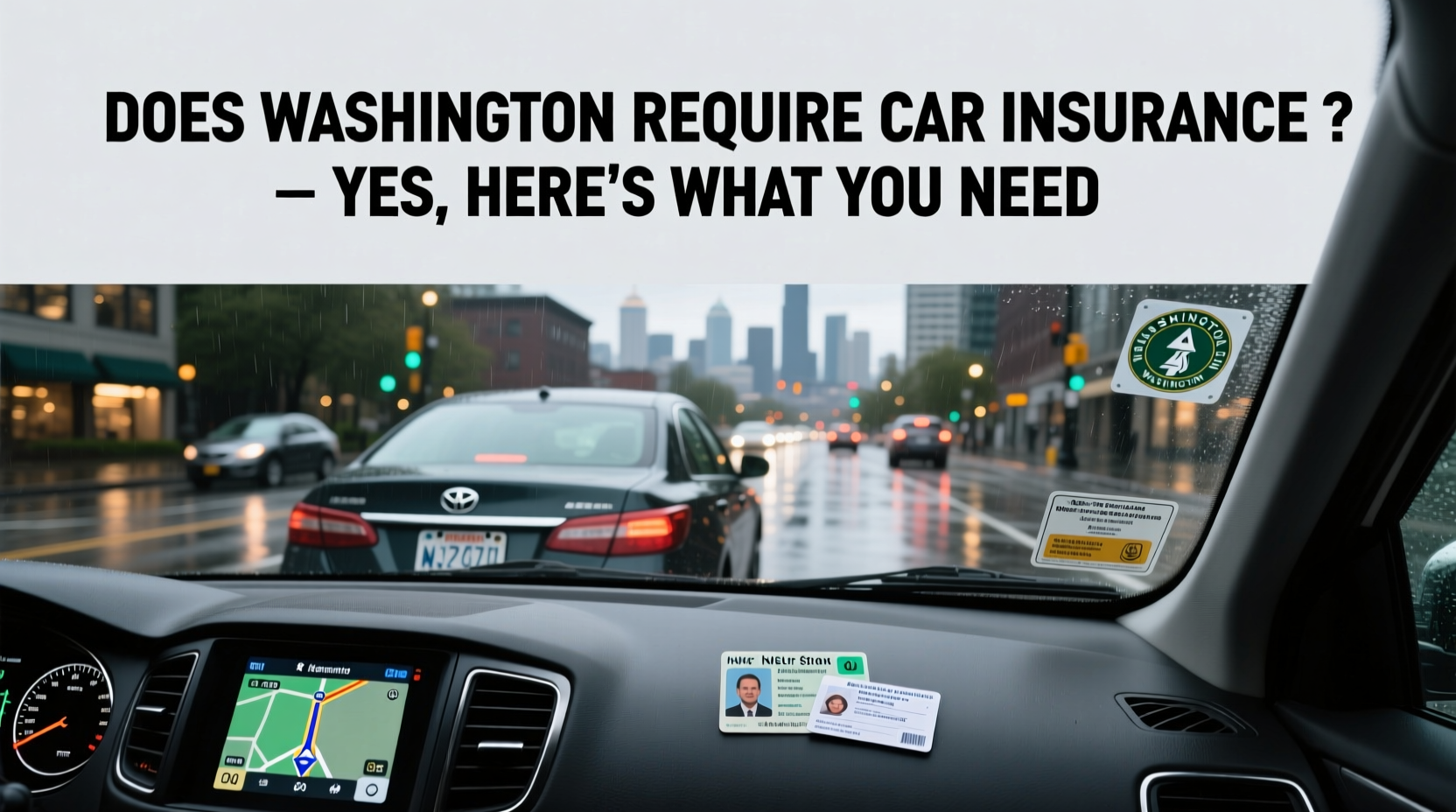 does washington require car insurance