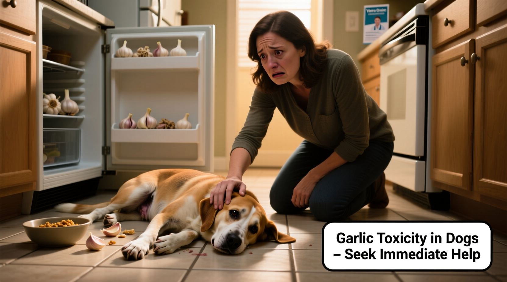 Knoblauchvergiftung bei Hunden: Symptome & Sofortmaßnahmen