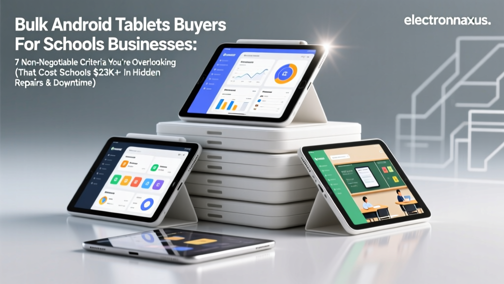 Bulk Android Tablets Buyers For Schools Businesses: 7 Non-Negotiable Criteria You’re Overlooking (That Cost Schools $23K+ in Hidden Repairs & Downtime)